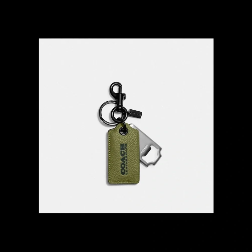 COACH Bottle Opener Key Fob NWT